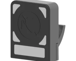 REIKA Haken Ovaro magnetisch schwarz matt ohne Montageplatte