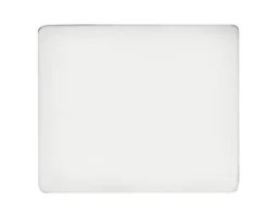 REIKA Montageplatte Ovaro für Magnetaccessoires 4x5 cm 2 Stück edelstahl poliert
