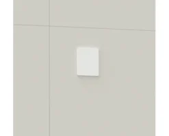 REIKA Montageplatte Ovaro für Magnetaccessoires 4x5 cm 2 Stück edelstahl poliert