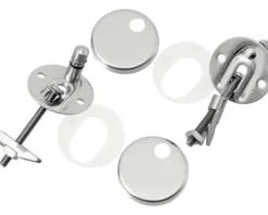 REIKA WC-Sitz MINO schwarz matt Scharniere Edelstahl mit Absenkautomatik und Quick&Clean universell passend