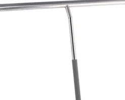 REIKA Duschkabinenabzieher TAMA mit Halter 40 cm grau/edelstahl Halter aus Silikon