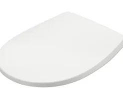 REIKA WC-Sitz MINO weiß Scharniere edelstahl mit Absenkautomatik und Quick&Clean universell passend