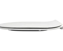 REIKA WC-Sitz MITO weiß Scharniere edelstahl mit Absenkautomatik und Quick&Clean für Jungborn Donella, Jungborn Two, Laufen Pro, Villeroy & Boch O.novo