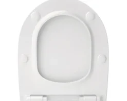 REIKA WC-Sitz OME weiß mit Absenkautomatik und Quick&Clean für Slimeline Duravit DuraStyle, Geberit 4U, Geberit iCon