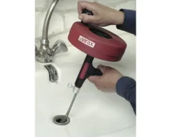 Rohrreiniger Virax mit Trommel Ø 6,4 mm, Länge 7,5 m