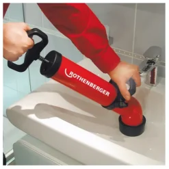 Rohrreinigungspumpe Rothenberger ROPUMP SUPER PLUS Rot 58 cm Länge, 9 kg