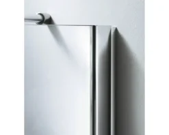 Runddusche Breuer Espira R550 80x80 cm Klarglas Profilfarbe silber