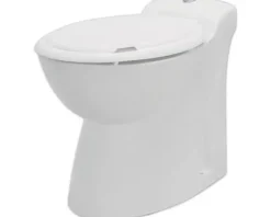 Sanisan 5 Stand-WC mit integrierter Kleinhebeanlage weiß