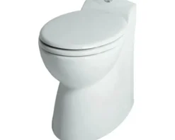 Sanisan 5 Stand-WC mit integrierter Kleinhebeanlage weiß