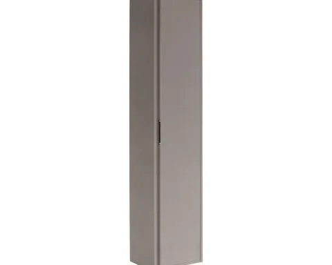 Sanox Hochschrank Porto Frontfarbe kieselgrau BxHxT 35 x 160 x 35 cm