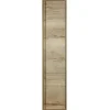 Sanox Hochschrank Porto 160x35x27 cm Natur-Eiche