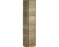 Sanox Hochschrank Porto 160x35x27 cm Natur-Eiche