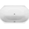 Sechseckbadewanne DURAVIT D-Code 90 x 190 cm weiß glatt 700138000000000