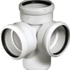 SKOLANsafe®EP Eckdoppelabzweig 87° DN 110/110/110