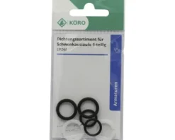 Sortiment Schwenkausläufe O-Ringe 6 Stück