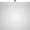 Spiegelschrank Serie 6005 Sprint 75 x 17 x 70,3 cm weiß 2-türig LED IP 20