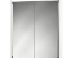 Spiegelschrank Sieper Nelma 54 x 15 x 63 cm weiß 2-türig LED IP 20