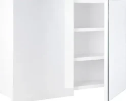Spiegelschrank Brida weiß 2 türig 67,5x50 cm