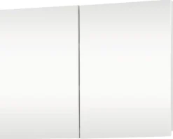 Spiegelschrank Brida weiß 2 türig 67,5x50 cm