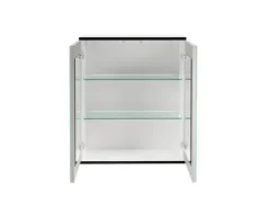 Spiegelschrank FACKELMANN TE-A 60 x 20 x 71,3 cm weiß matt 2-türig