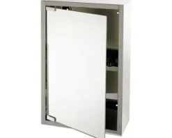 Spiegelschrank Look silber 38x51 cm