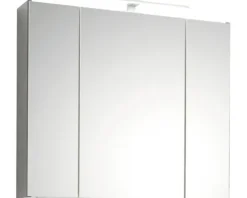 Spiegelschrank Pelipal Capri 80 x 16 x 70 cm grau 3-türig