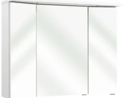 Spiegelschrank Pelipal Enna I 90 x 20 x 72 cm weiß hochglanz 3-türig LED IP 44
