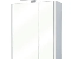 Spiegelschrank Pelipal Triest 60 x 20 x 70 cm weiß hochglanz 2-türig LED IP 44