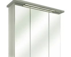 Spiegelschrank Pelipal Vasto 80 x 20 x 72 cm weiß hochglanz 3-türig LED IP 20