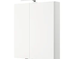 Spiegelschrank Pelipal Xpressline 4035 60 x 14,5 x 70,3 cm weiß 2-türig LED IP 44