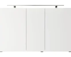 Spiegelschrank Pelipal Xpressline 4035 120 x 14,5 x 70,3 cm weiß 3-türig LED IP 44