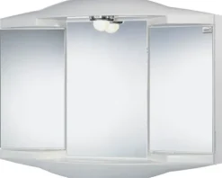 Spiegelschrank Sieper Chico GL silbermetallic 62x52 cm