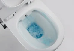 spülrandloses TAHARET Dusch WC inkl. Armatur und Soft-Close Sitz 6088