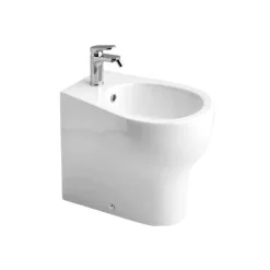 Standbidet aus weißer Sanitärkeramik | Soave