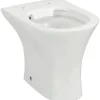 Stand-WC Rekia Tiefspüler ohne Spülrand weiß glänzend ohne WC-Sitz und Befestigung 1276794