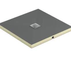 swisspor Befliesbares Duschelement swissporBOARD Doccia Integrato zentral 100 x 100 x 7 cm DN 40 0,5 l/s 303459