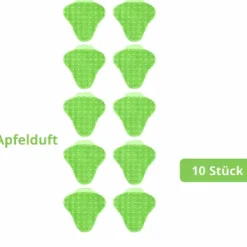 Synx Tools Urinalsiebe mit Apfelduft – Anti-Splash – 60 Tage Frische – 10 Stück