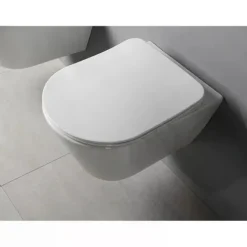 Taharet WC Spülrandlos mit Bidetfunktion: Dusch-WC mit Soft-Close-Sitz für maximalen Komfort und Hygiene