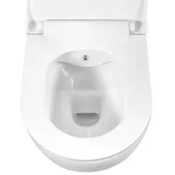 Taharet WC Spülrandlos mit Bidetfunktion: Dusch-WC mit Soft-Close-Sitz für maximalen Komfort und Hygiene