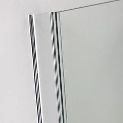 2-teilige Badewannenfaltwand aus 6mm Sicherheitsglas, faltbar | Giada