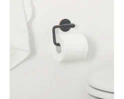 Toilettenpapierhalter Urban schwarz matt