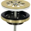 Universal Siebventil 1 1/4" matt gold