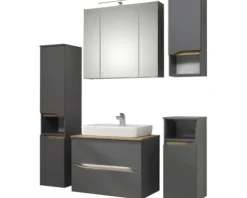 Unterschrank pelipal Capri 72 x 30 cm Quarzgrau