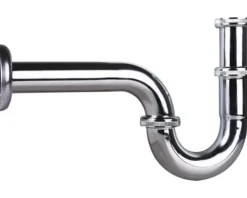 veporit. Röhrensiphon für Waschtisch 1 1/4 x 32 mm chrom glänzend