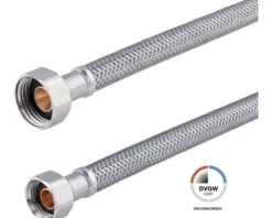 veporit Flexschlauch 1/2" IG x 3/8" IG x 1000 mm DVGW geprüft
