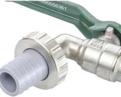 veporit. Kugel-Auslaufhahn 3/4" grün