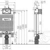 veporit. Nassbauelement Unterputz-Spülkasten Umibox WC 1060 für Wand-WC