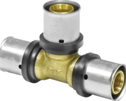 veporit. Pressfitting T-Stück Connect TH und U-Kontur 26 mm für Verbundrohr