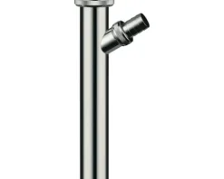 veporit. Tauchrohr für Siphon mit Maschinenanschluß 1 1/4"x 200mm x32mm chrom
