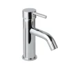 Verchromtes Badarmaturen-Set aus Waschtisch, Bidet und Unterputz-Duscharmatur | Fassa